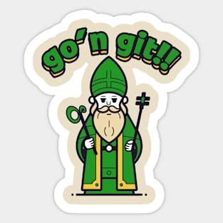 Gon Git St Patricks Sticker